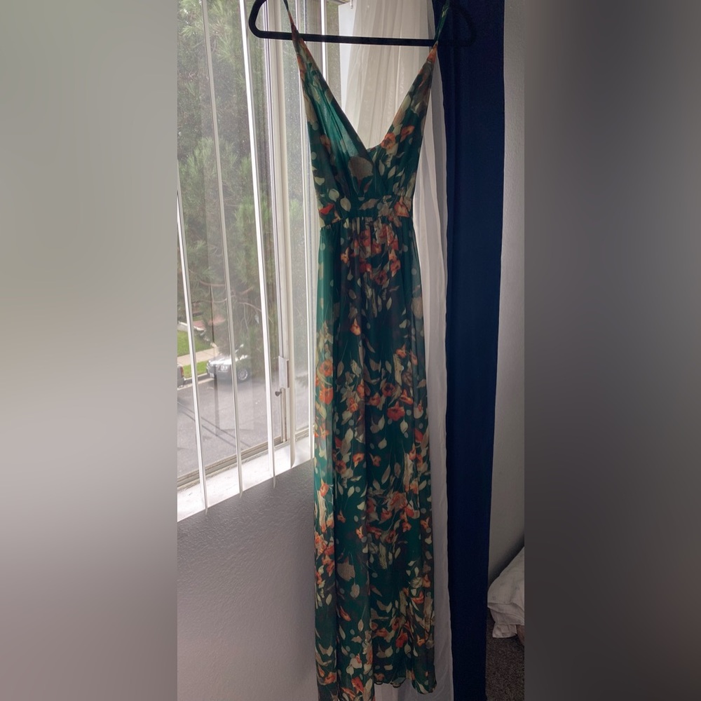 Long flowy dress